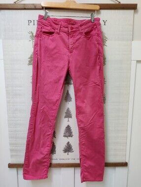 CAMBIO Parla Pink Stretch Denim Jeans Women's Size 10 (US)